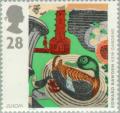 Colnect-122-895-CEPT---quot-Kew-Gardens-quot--lithograf-Edward-Bawden.jpg