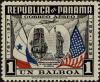 Colnect-4431-777-Old-Panama-Cathedral-Tower-and-Statue-of-Liberty.jpg