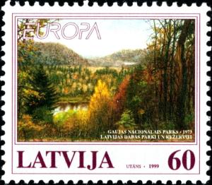 Colnect-6073-473-EuropaParks-and-Gardens-Gauja-National-Park.jpg