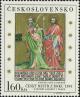 Colnect-438-986-Saints-from-Jan-of-Jeren-Epitaph-by-Czech-Master-of-1395.jpg