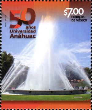 Colnect-3069-601-50th-Anniversary-of-Anahuac-University.jpg
