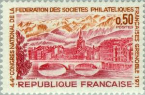 Colnect-144-765-Grenoble-44th-Congress-of-the-French-Federation-of-Philatel.jpg